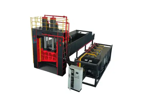 Máquina para cortar sucata