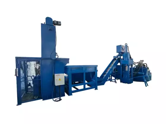 Máquina de briquetagem de chips não ferrosos