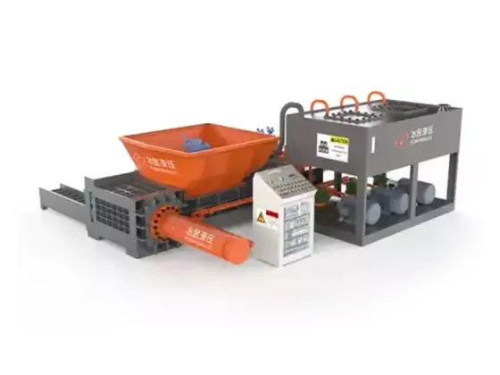 Máquina enfardadeira de sucata de alumínio