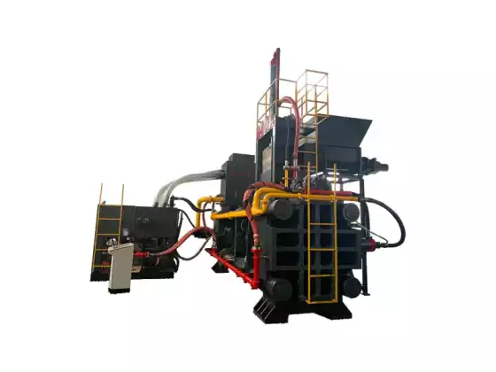Máquina de briquetagem de sucata de alumínio